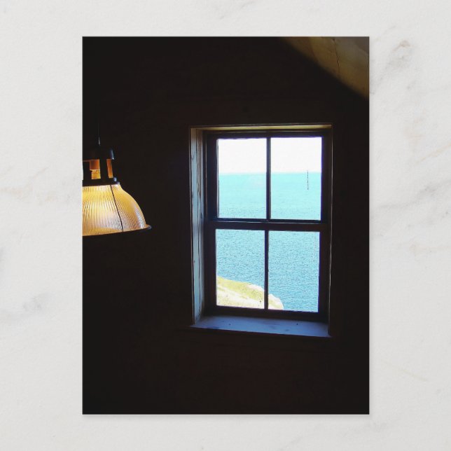 Licht an postkarte (Vorderseite)