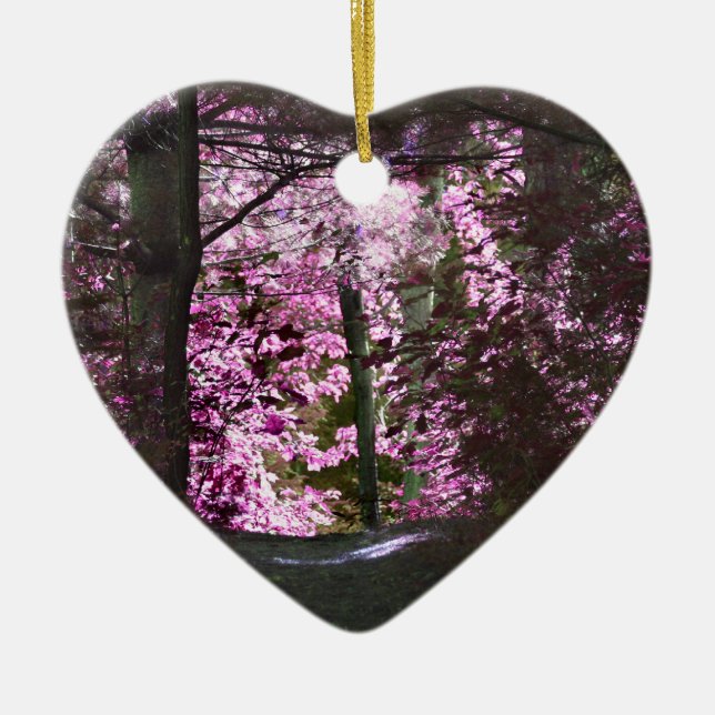 Licht auf der Weg-inspirierend Verzierung Keramikornament (Vorne)