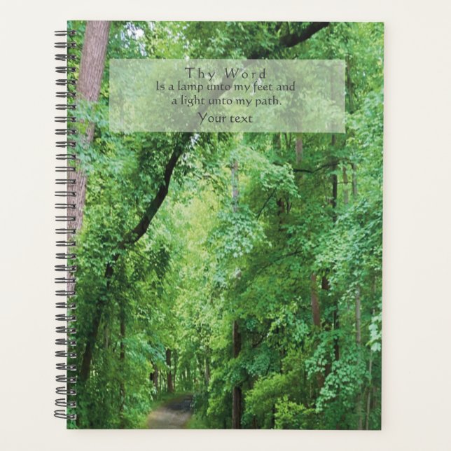 Licht auf meinen Weg Planer (Vorderseite)