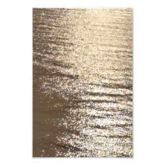 Licht auf Wasser | Schimmerndes Wasser Fotodruck