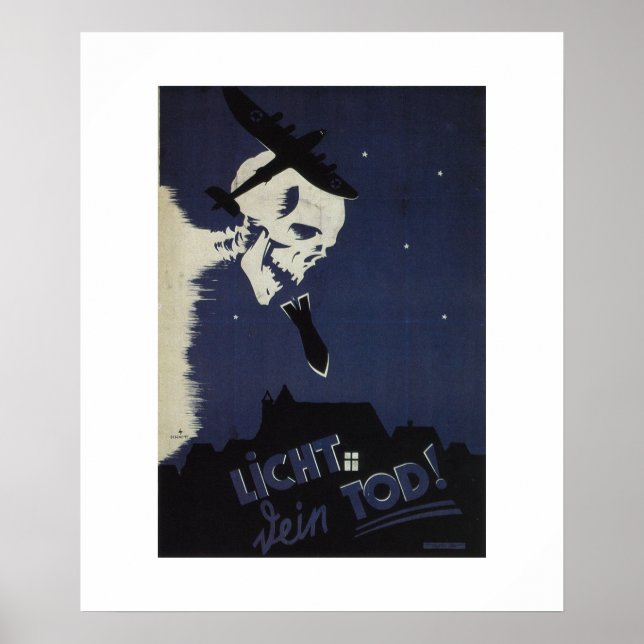 Licht bedeutet Tod_Propaganda Poster (Vorne)