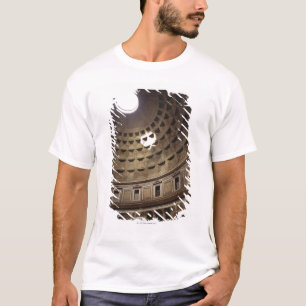 Licht, das herein durch oculus im Pantheon glänzt T-Shirt