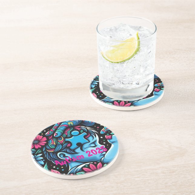 Licht: Das Rätsel des Autismus Getränkeuntersetzer (Seite)