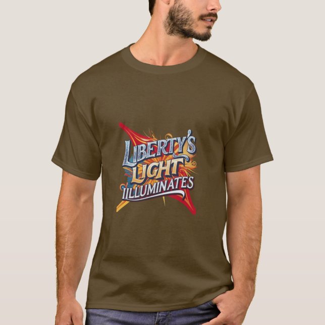 Licht der Freiheit T-Shirt (Vorderseite)