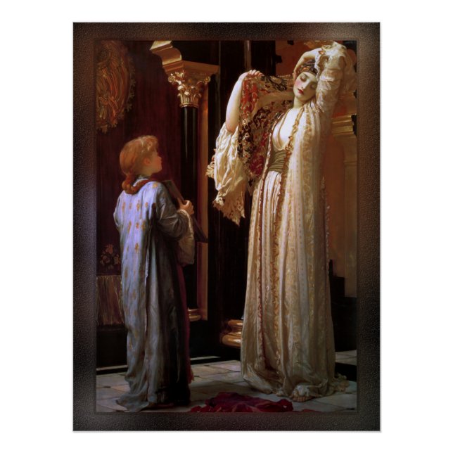 Licht der Harem von Lord Frederic Leighton Poster (Vorderseite)
