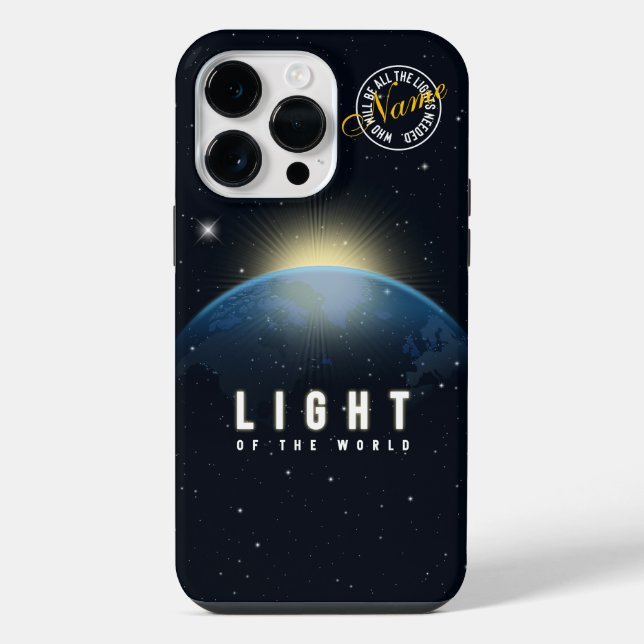 Licht der Welt iPhone Hülle (Rückseite)