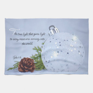 Licht der Welt Weihnachtsküche Handtuch