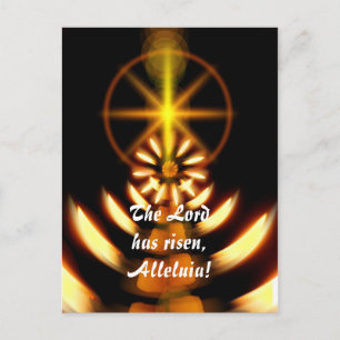 Licht des Herrn Postkarte