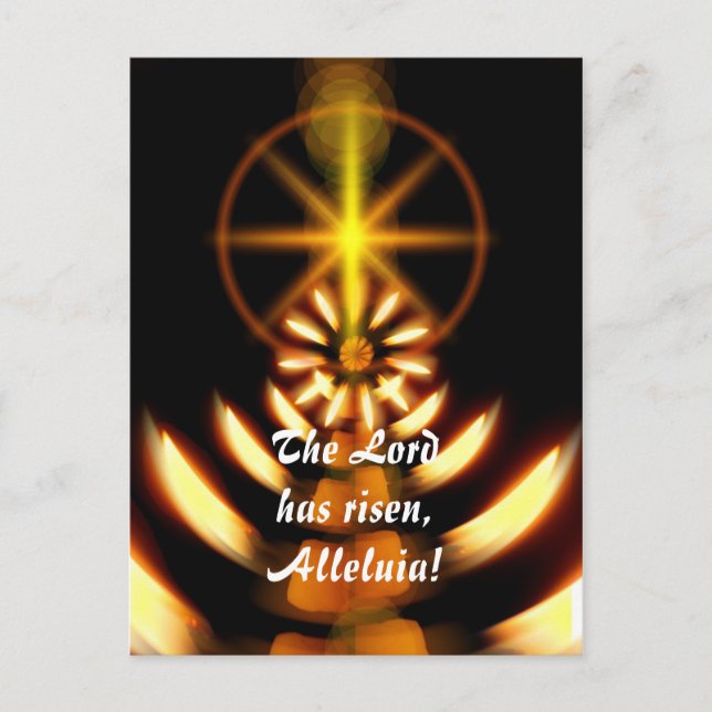 Licht des Herrn Postkarte (Vorderseite)