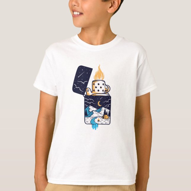 Licht des Universums T-Shirt (Vorderseite)