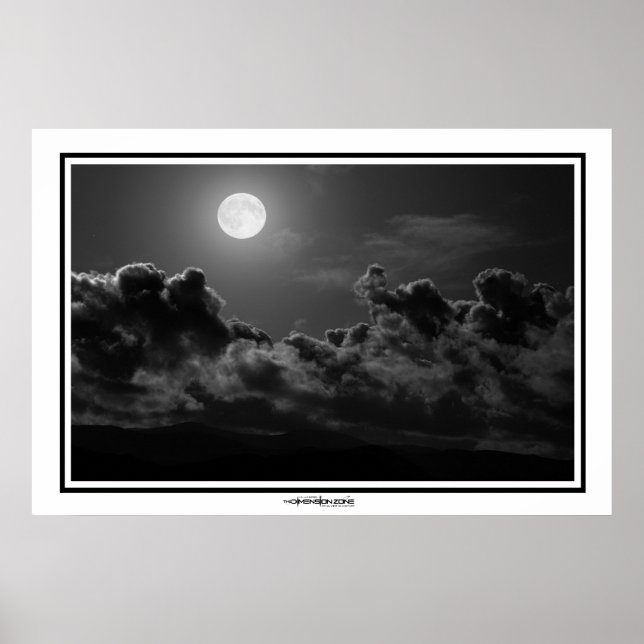 Licht des Vollmonds Poster (Vorne)