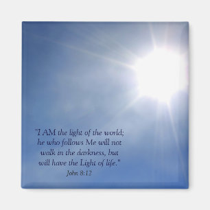 Licht des Weltchristlichen Magneten Magnet