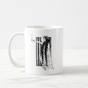 Licht eine Kerze Kaffeetasse