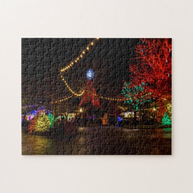 Licht für Weihnachten Puzzle (Horizontal)