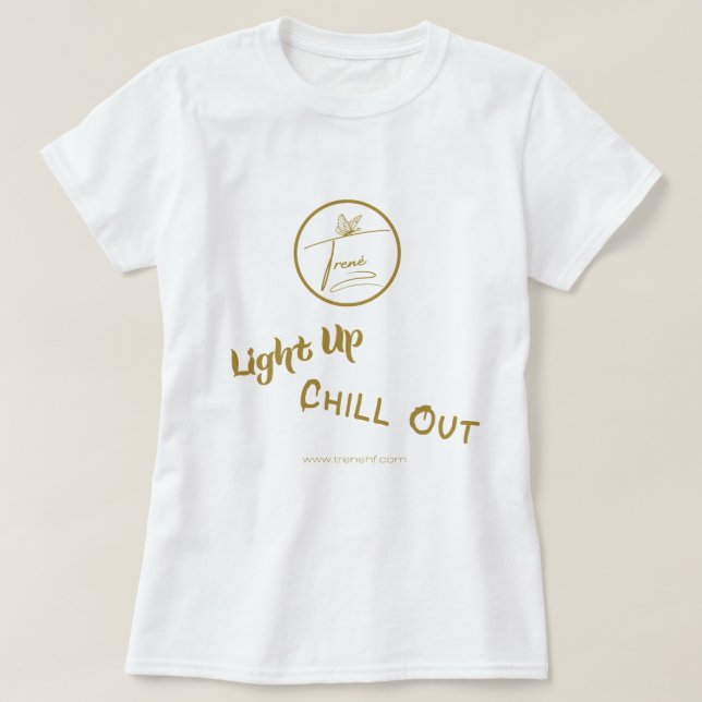Licht hoch, Shirt abkühlen (Design vorne)