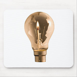 Licht im Dunkeln Mousepad