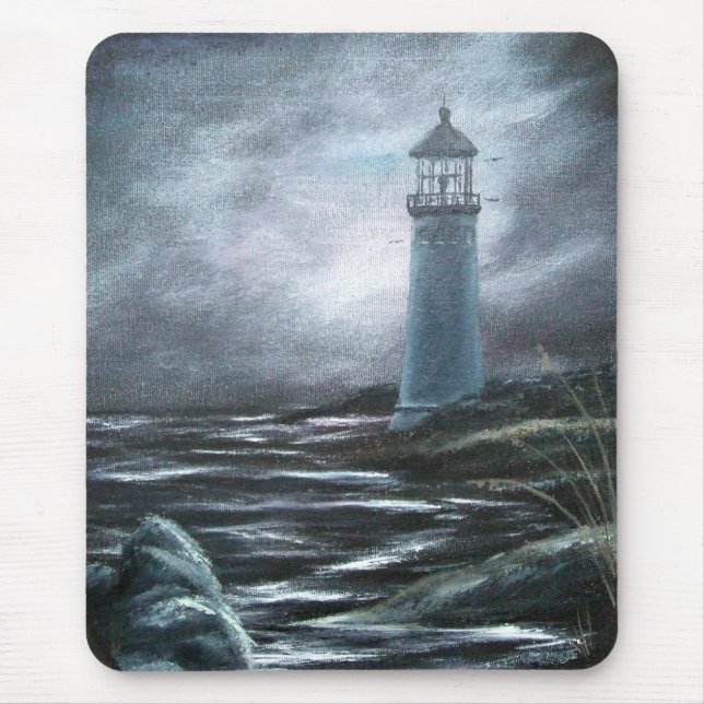 Licht im Sturm Mousepad (Vorne)