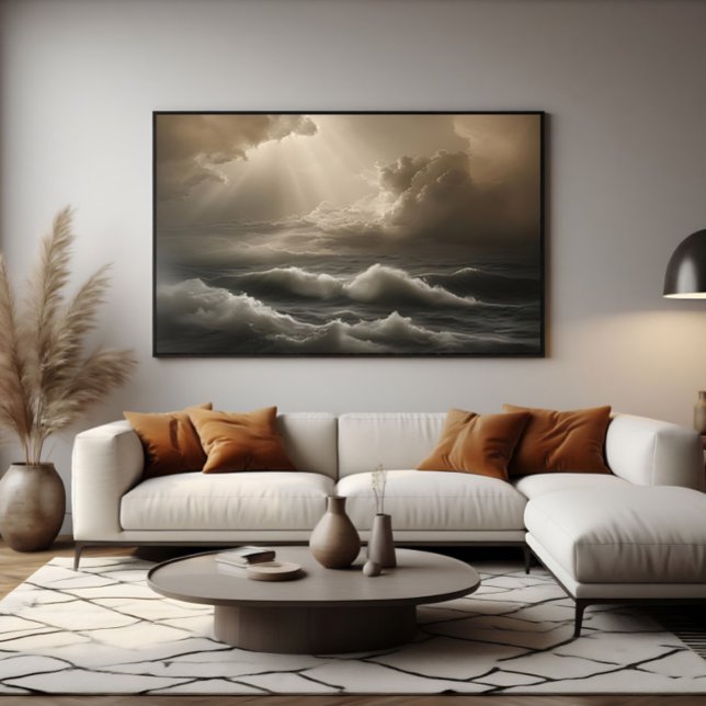 Licht im Sturm Poster (Von Creator hochgeladen)