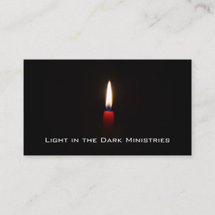 Licht in der Dunkelheit Visitenkarte