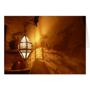 Licht in der marokkanischen Küche