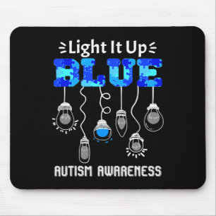 Licht in die blaue Sensibilisierung für Autismus Mousepad