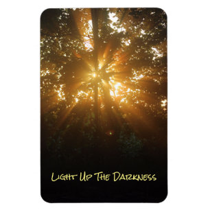 "Licht in die Dunkelheit" Magnet