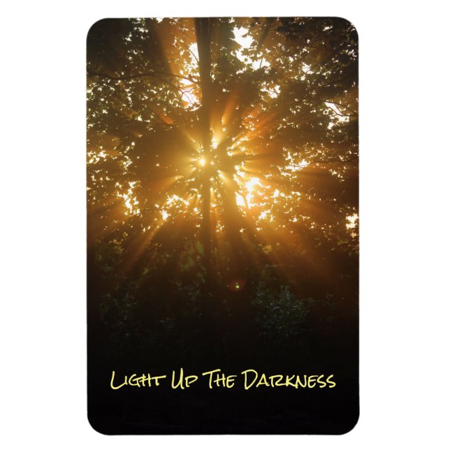 "Licht in die Dunkelheit" Magnet (Vertikal)