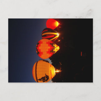 Licht in die Nacht Postkarte