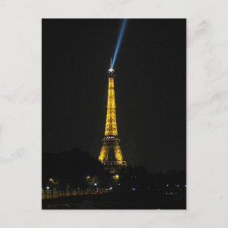Licht in die Nacht Postkarte