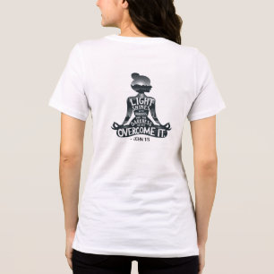 Licht in Dunkelheit-Thirt Tri-Blend Shirt