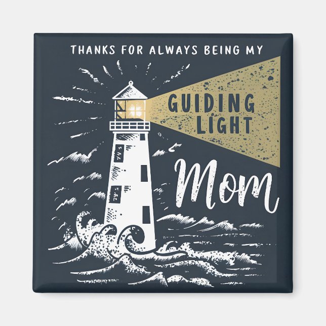 Licht - Leuchtturm der Mutter Magnet (Vorne)
