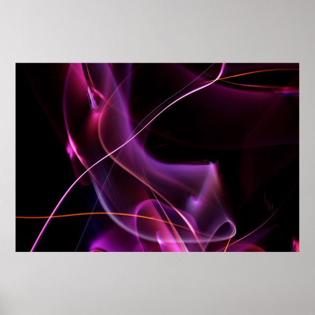 Licht. lineabstrakt, Luft, Architektur, Kunst, Ast Poster (Vorne)