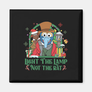 Licht nicht das Licht der Ratte Weihnachten 2 Magnet