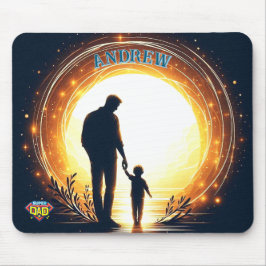 Licht - Pater & Child Sunset Mousepad
