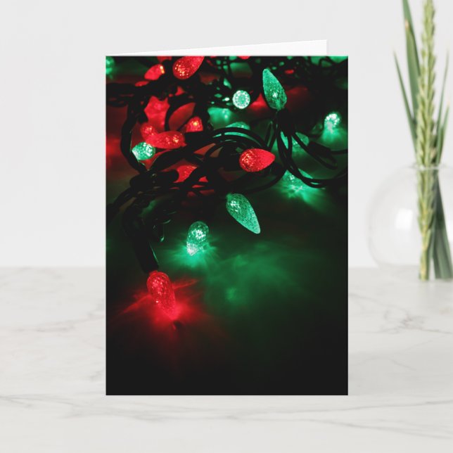 Licht reiht Karte auf (Vorderseite)