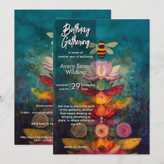 Licht sammeln | Bee Design Einladung