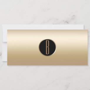 Licht Schimmer Gold Glamour Monogramm Geschenkguts