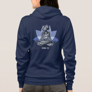 Licht und Dunkelheit Lotus Hoodie