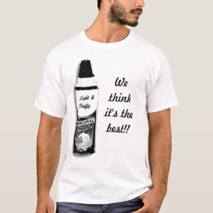 Licht und flaumiges T-Shirt