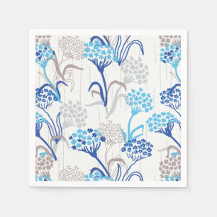 Licht und Luft-Hydrangea-Muster Serviette