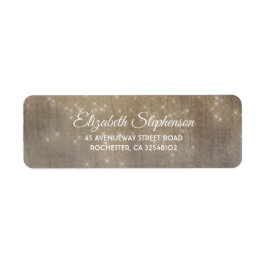 Licht und zauberhafte Hochzeit