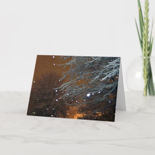 Licht von fern feiertagskarte (Vorderseite)