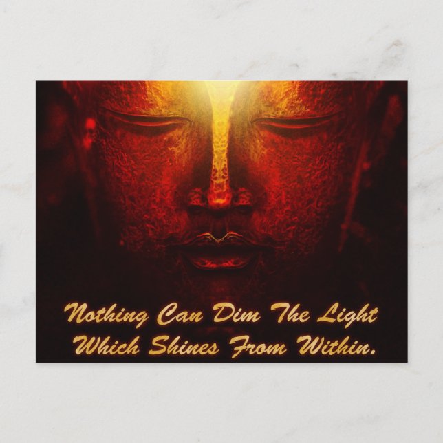 Licht von innen postkarte (Vorderseite)