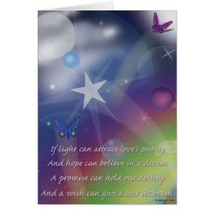 Licht zieht die Reinheit der Liebe an