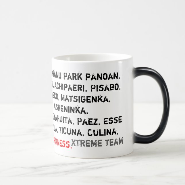 Licht zur Dunkelheits-Tasse Verwandlungstasse (Rechts)