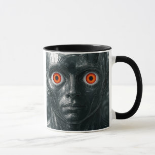 Lichtaussenandroid Tasse