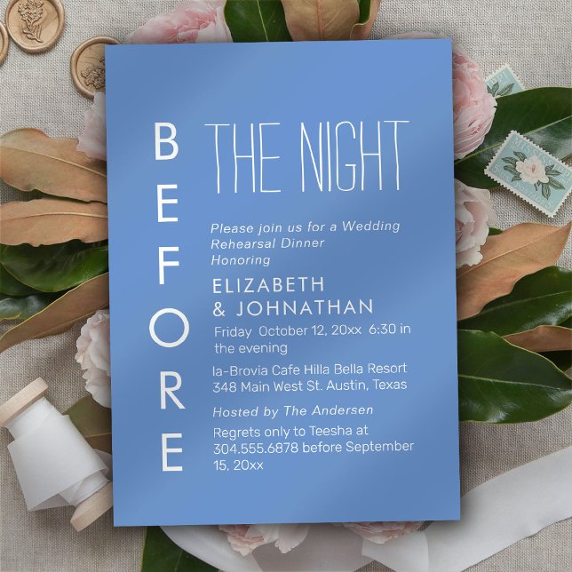 Lichtblau minimale Nacht vor der Einladung (Von Creator hochgeladen)