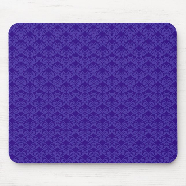 Lichtblaue Damaskus-Fehler Mousepad (Vorne)