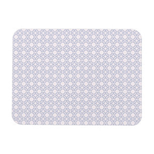 Lichtblaues Muster Magnet