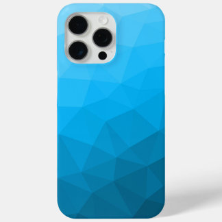 Lichtblaues zyangradientengeometrisches Muster Case-Mate iPhone Hülle